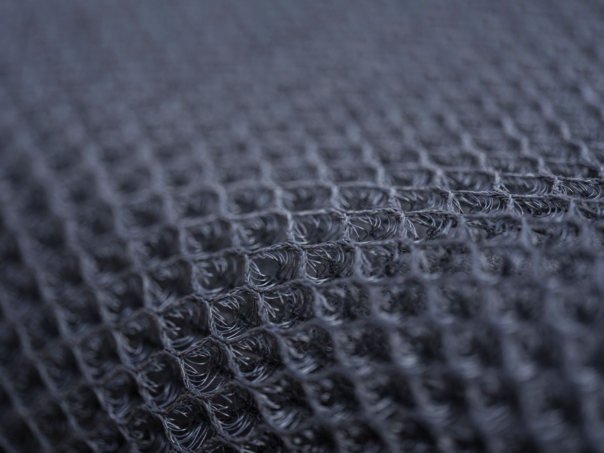 Textured carbon fibre surface