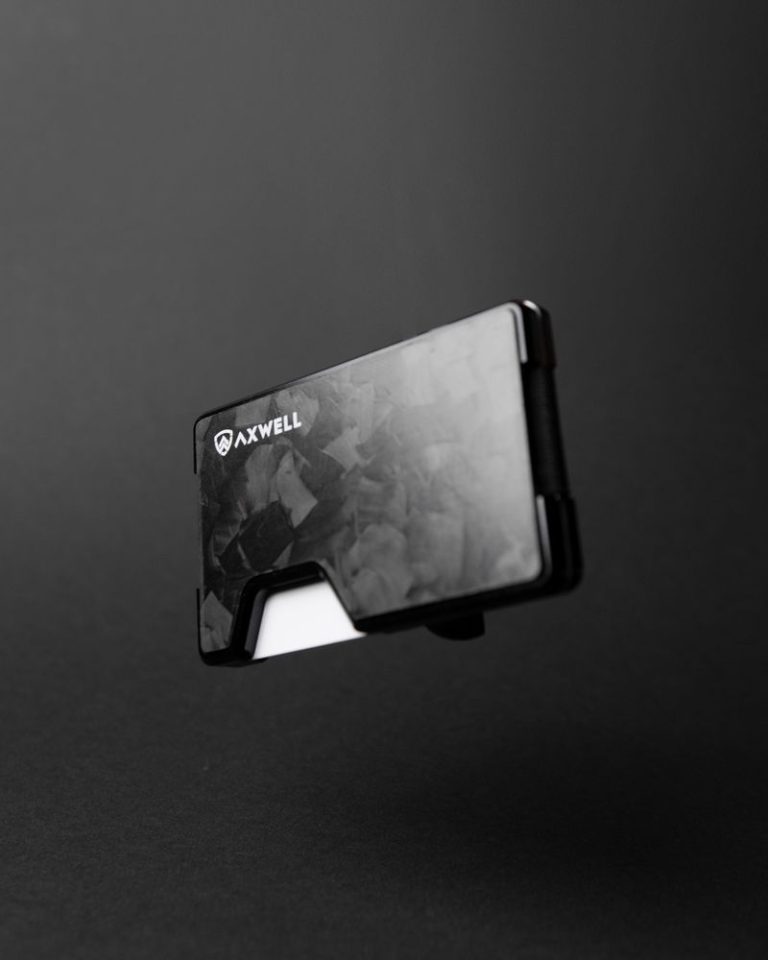 Stainless steel RFID wallet - brushed 304 steel premium metal wallet