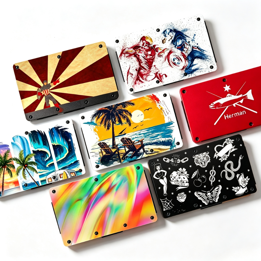 RFID Blocking Aluminum Card Wallet