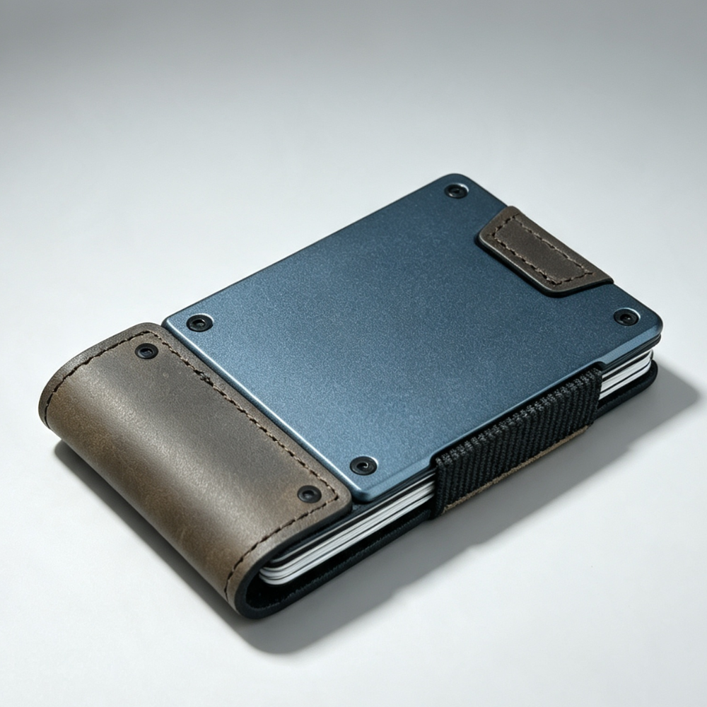 Genuine Leather RFID Card Wallet