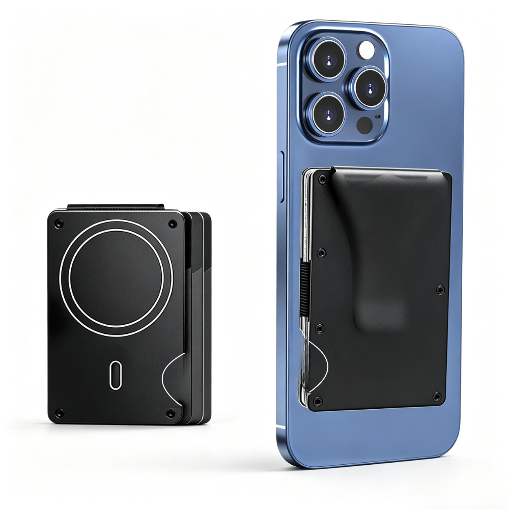 Aluminum Magnetic Card Holder Wallet