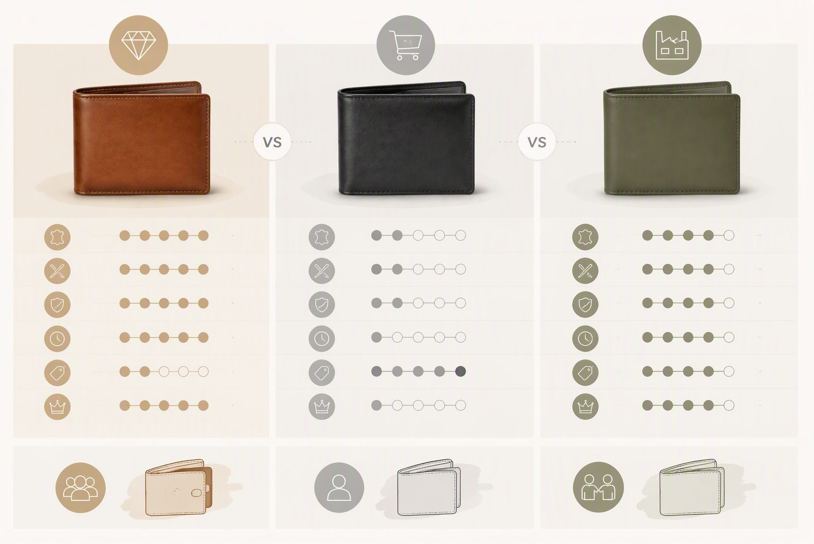 Summary: original vs consumer dupes vs factory-direct for brands