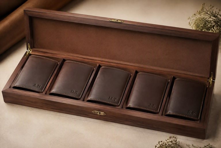 Groomsmen Wallet Gifts: Bulk Ordering, Personalization & Budgets for 2026