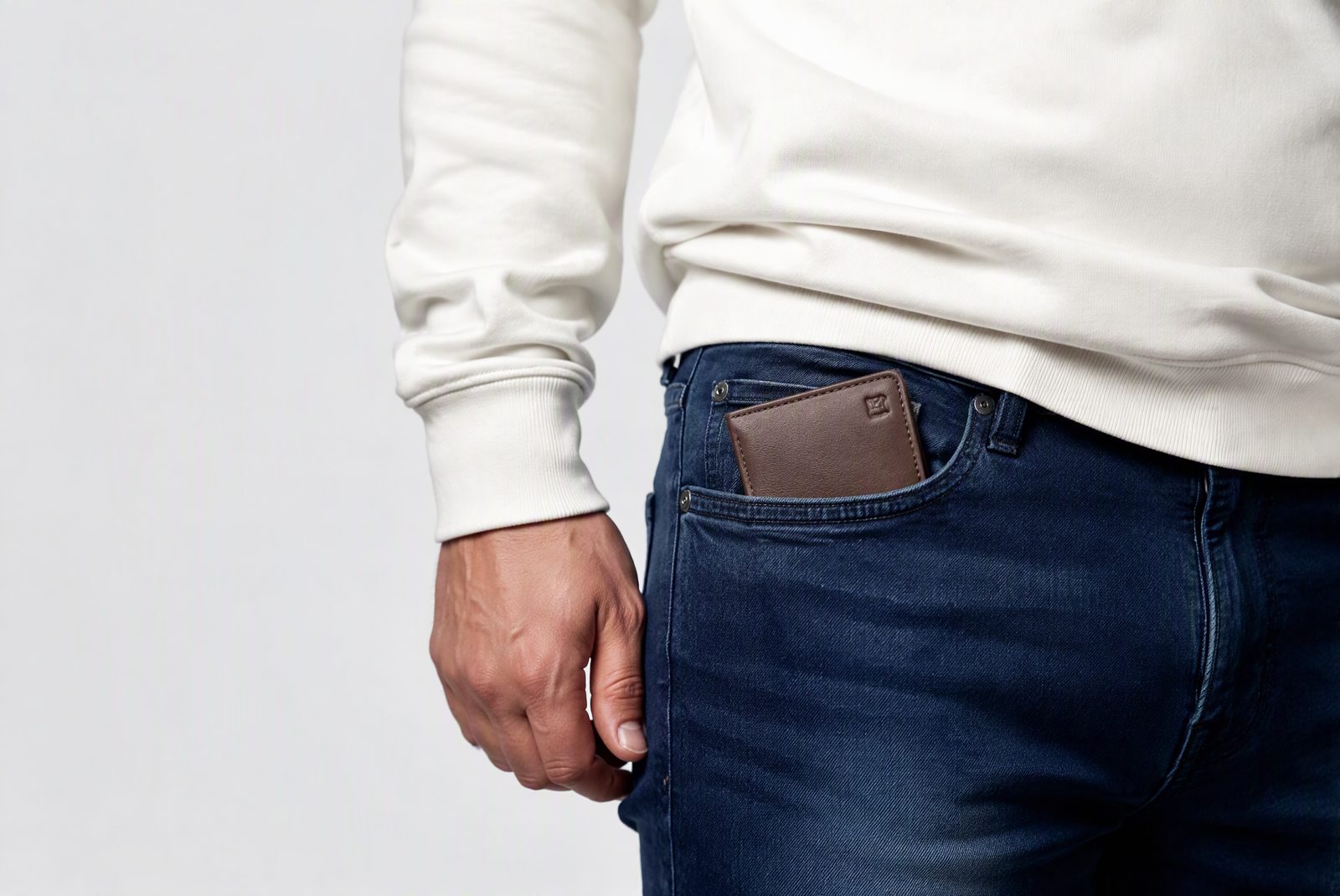 Measuring card capacity and thickness of featured wallet options