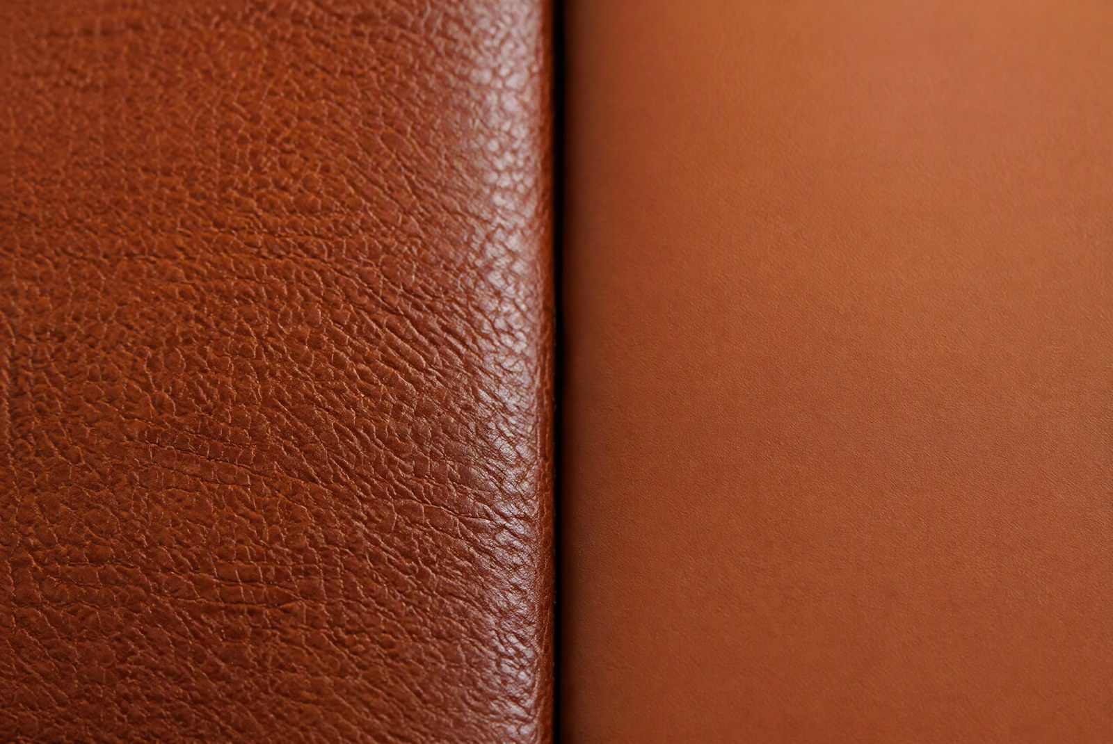 Textured leather surface