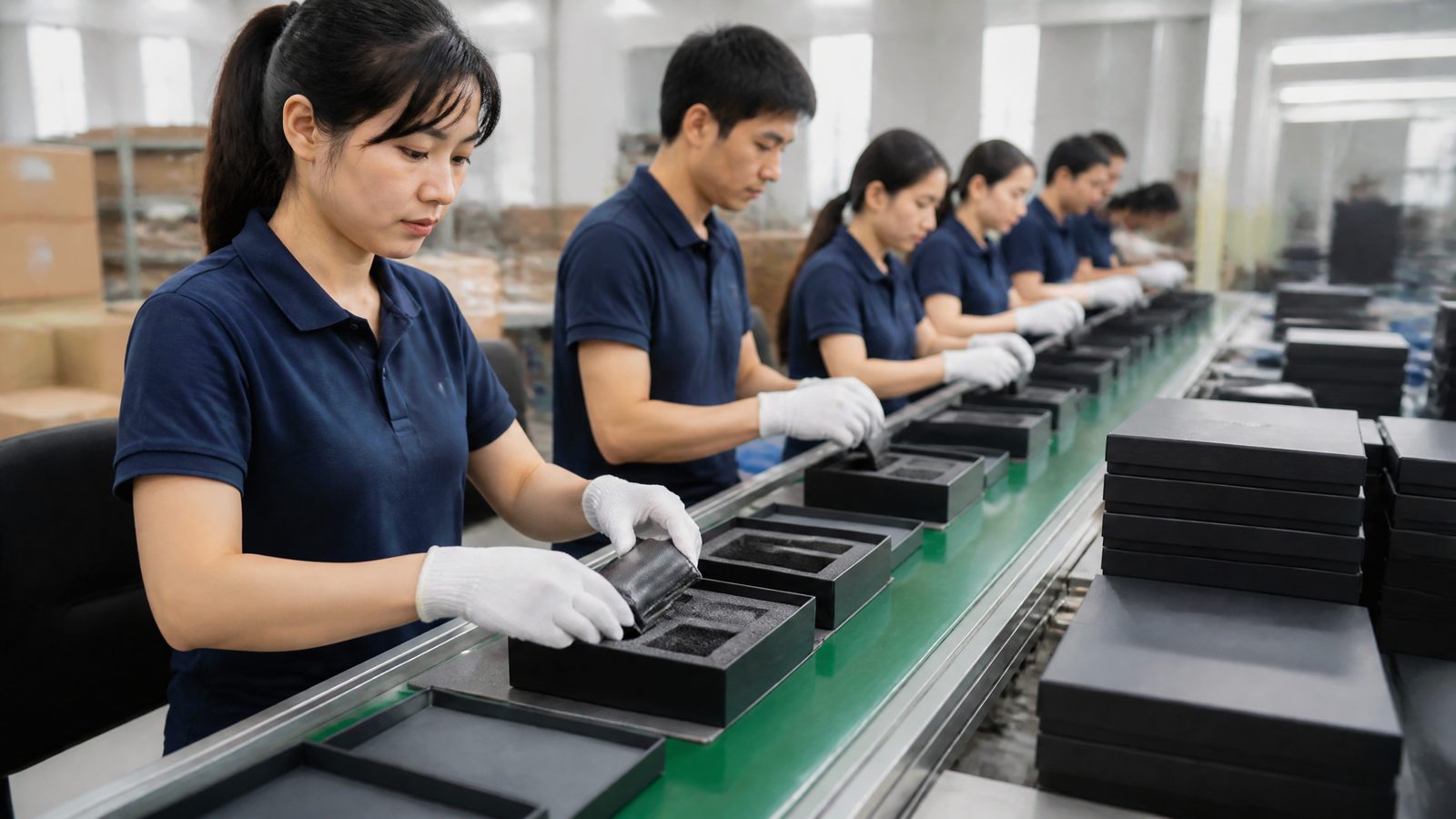 Packaging line